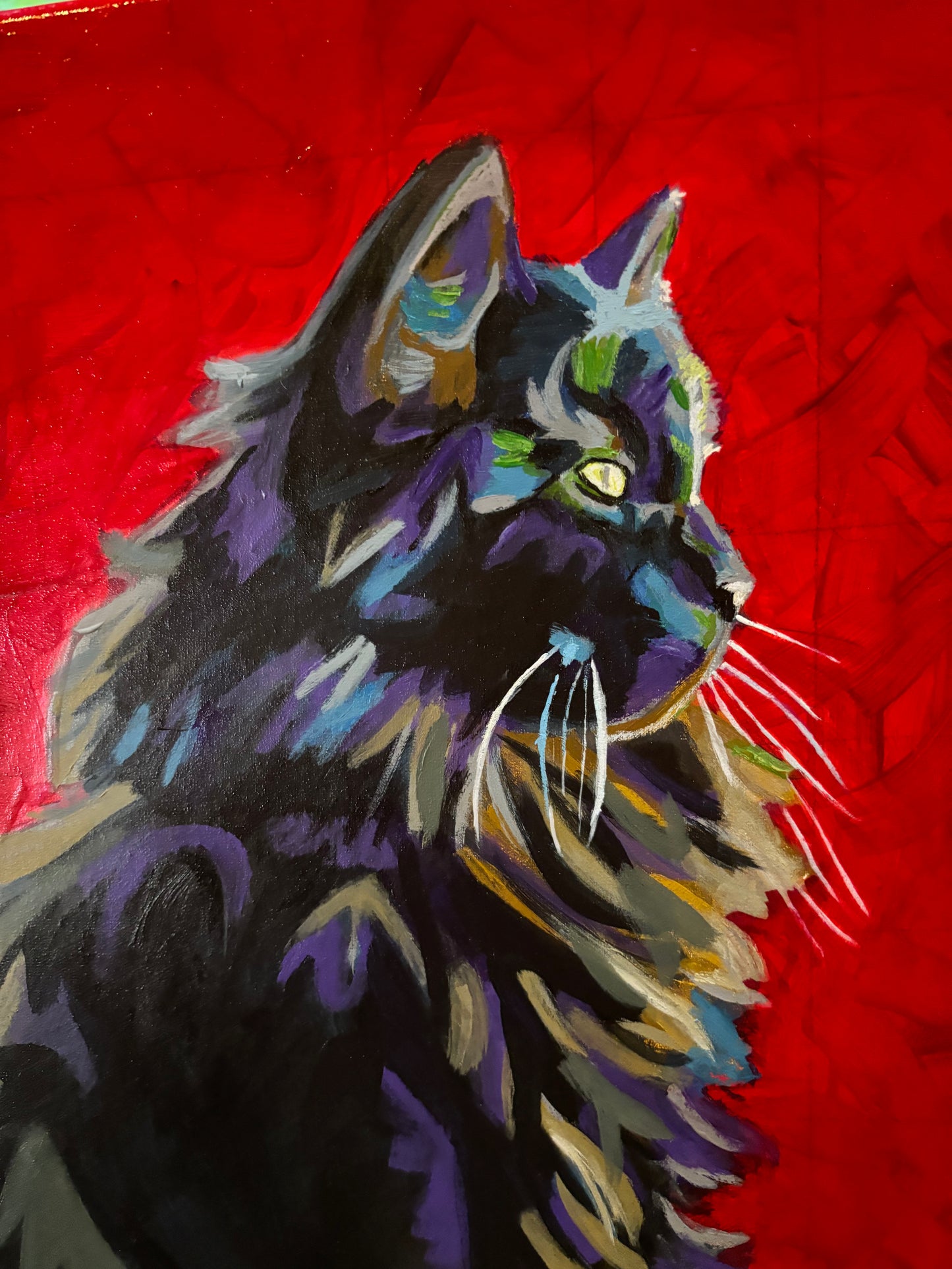 Custom acrylic pet portraits
