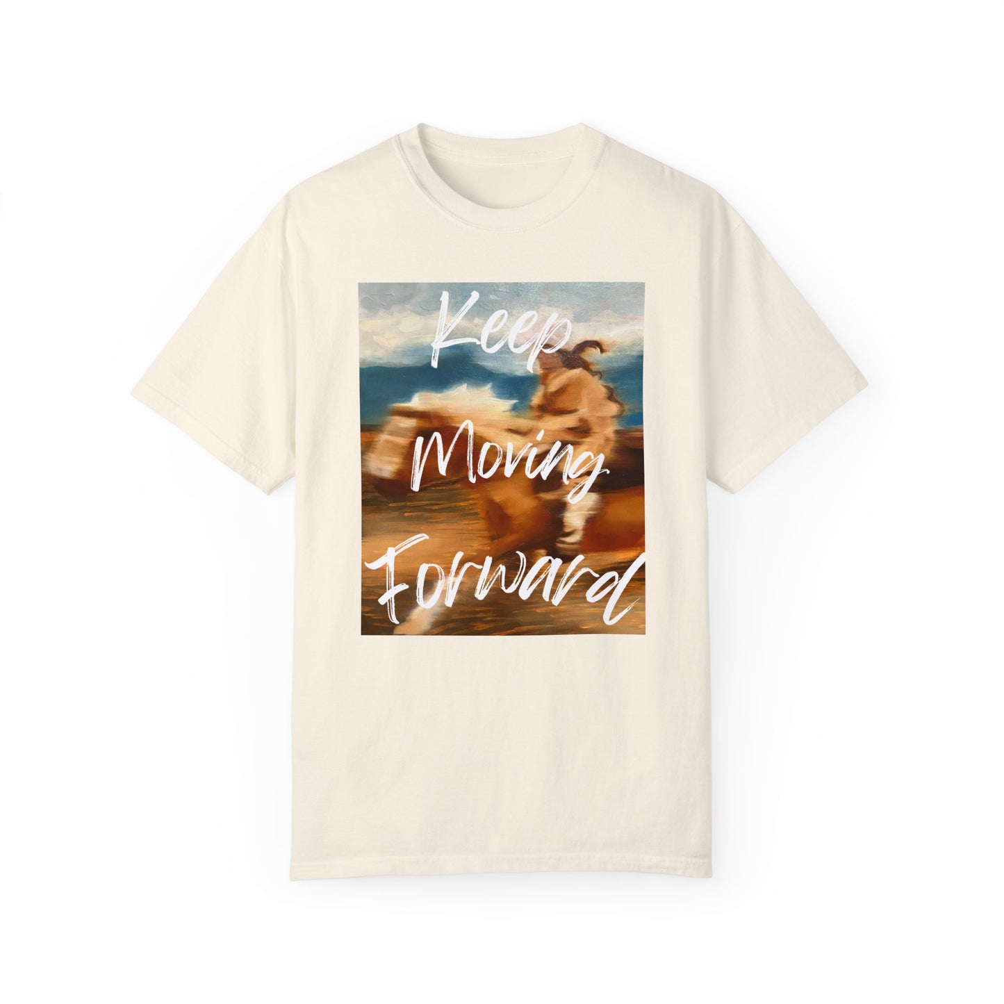 Forward momentum unisex T