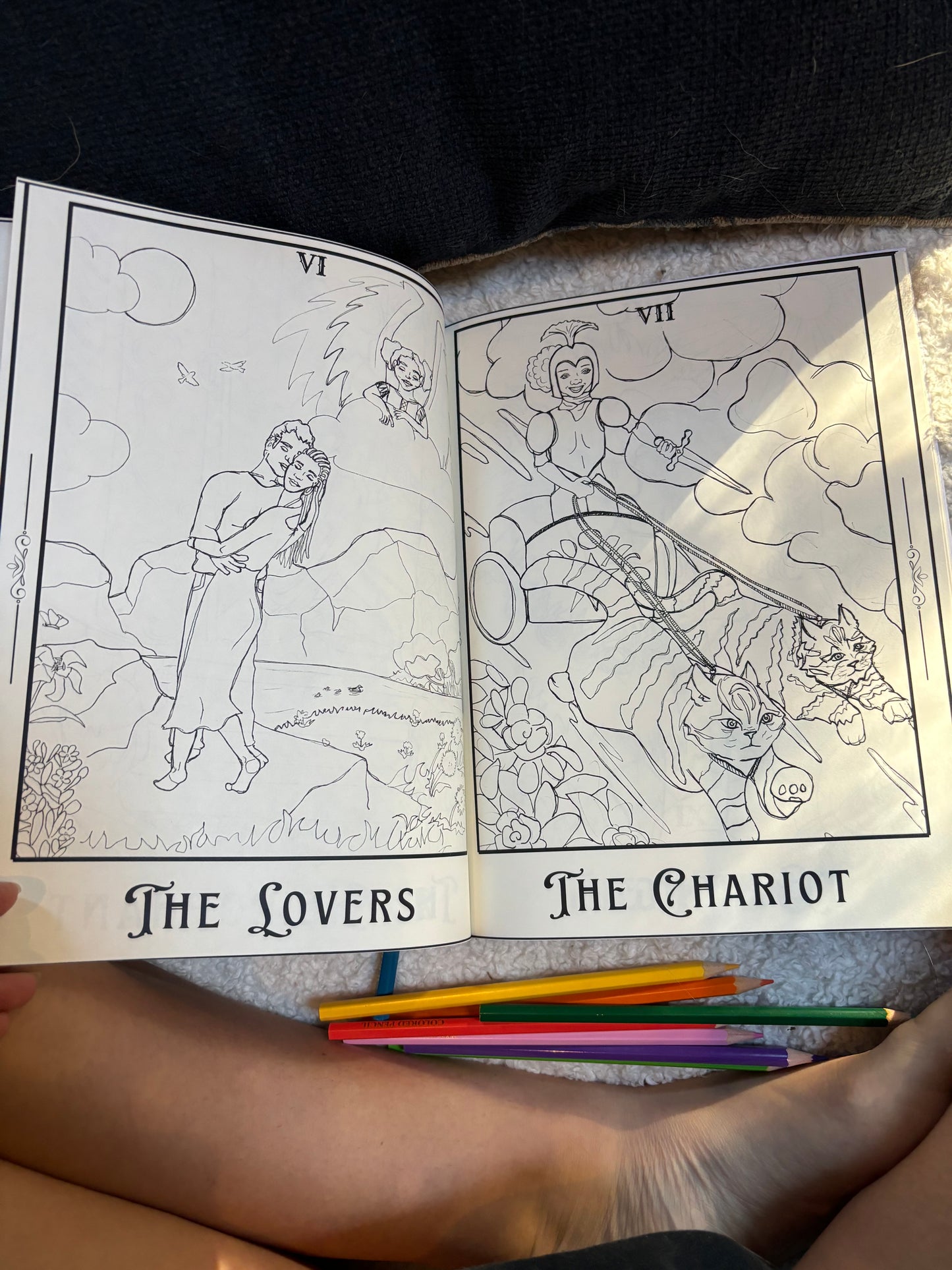 Major Arcana Adult Coloring Book