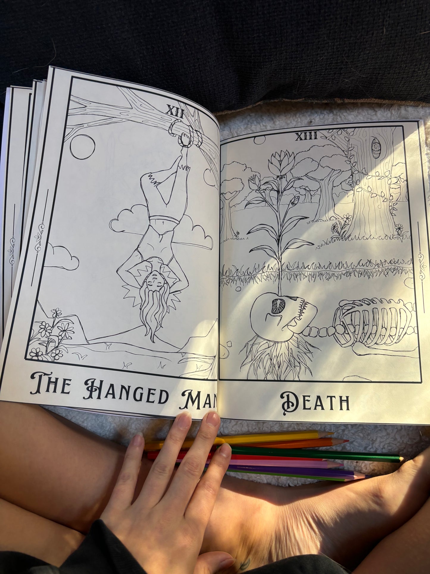 Major Arcana Adult Coloring Book