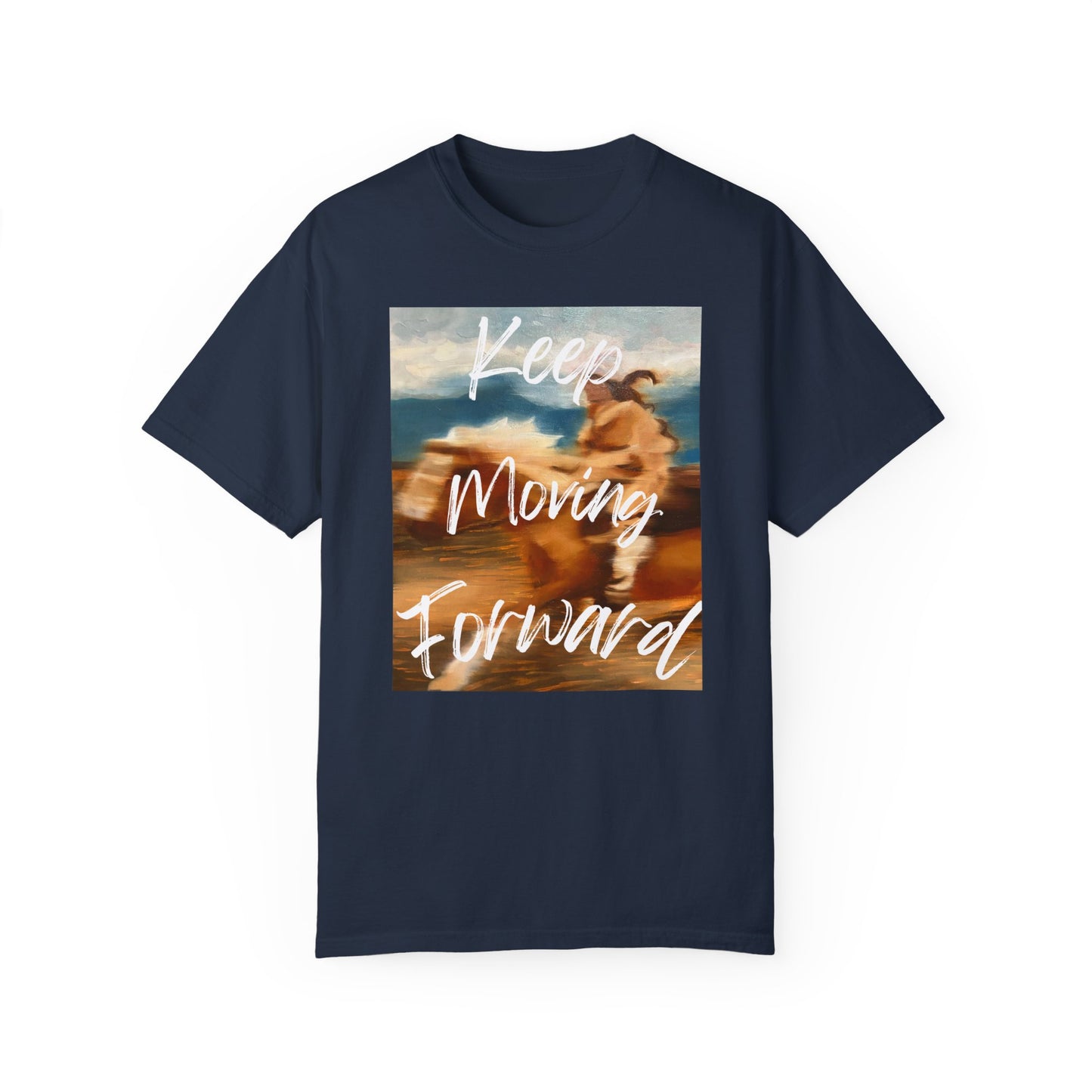 Forward momentum unisex T