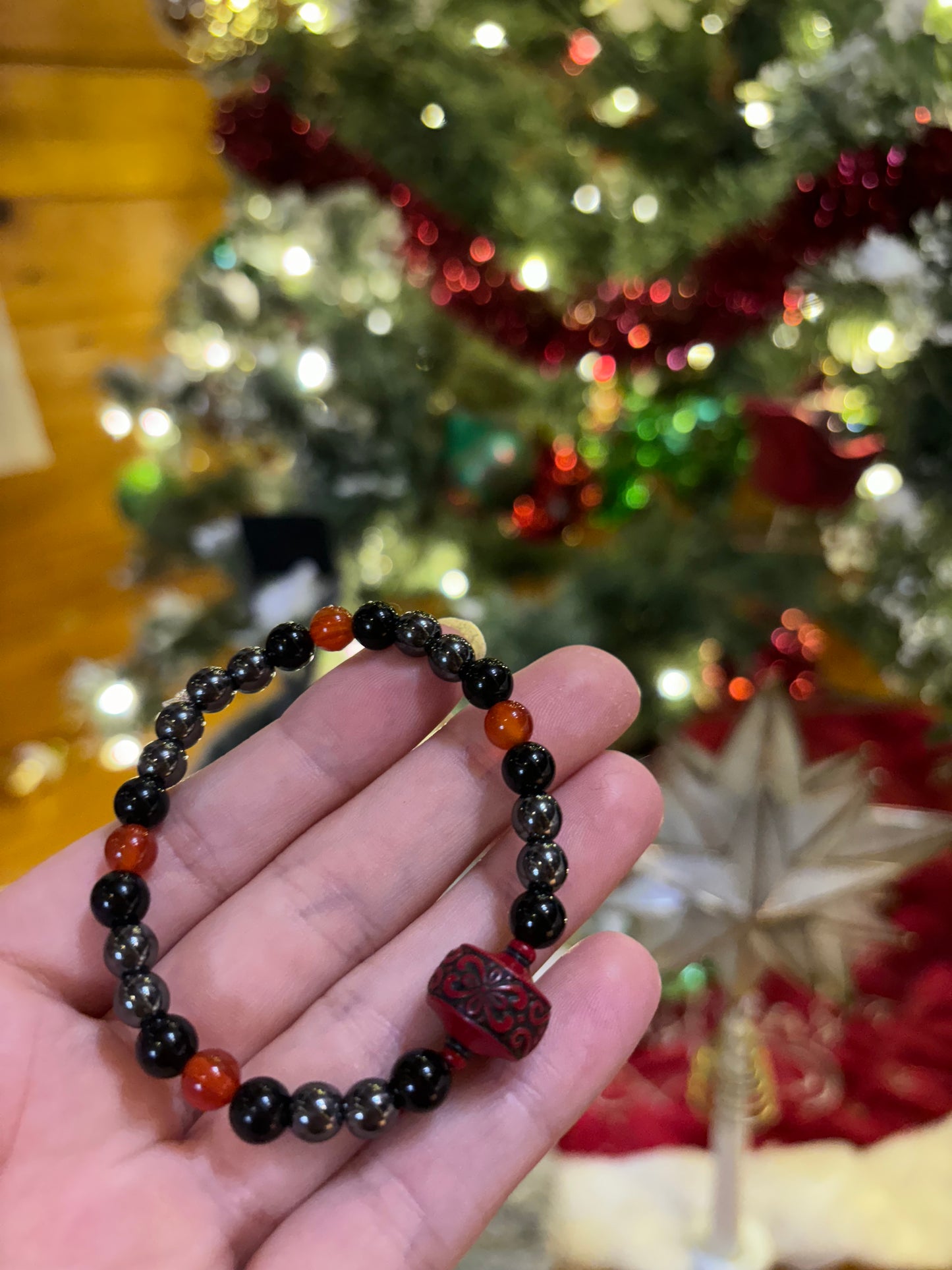 Strength mala bracelet