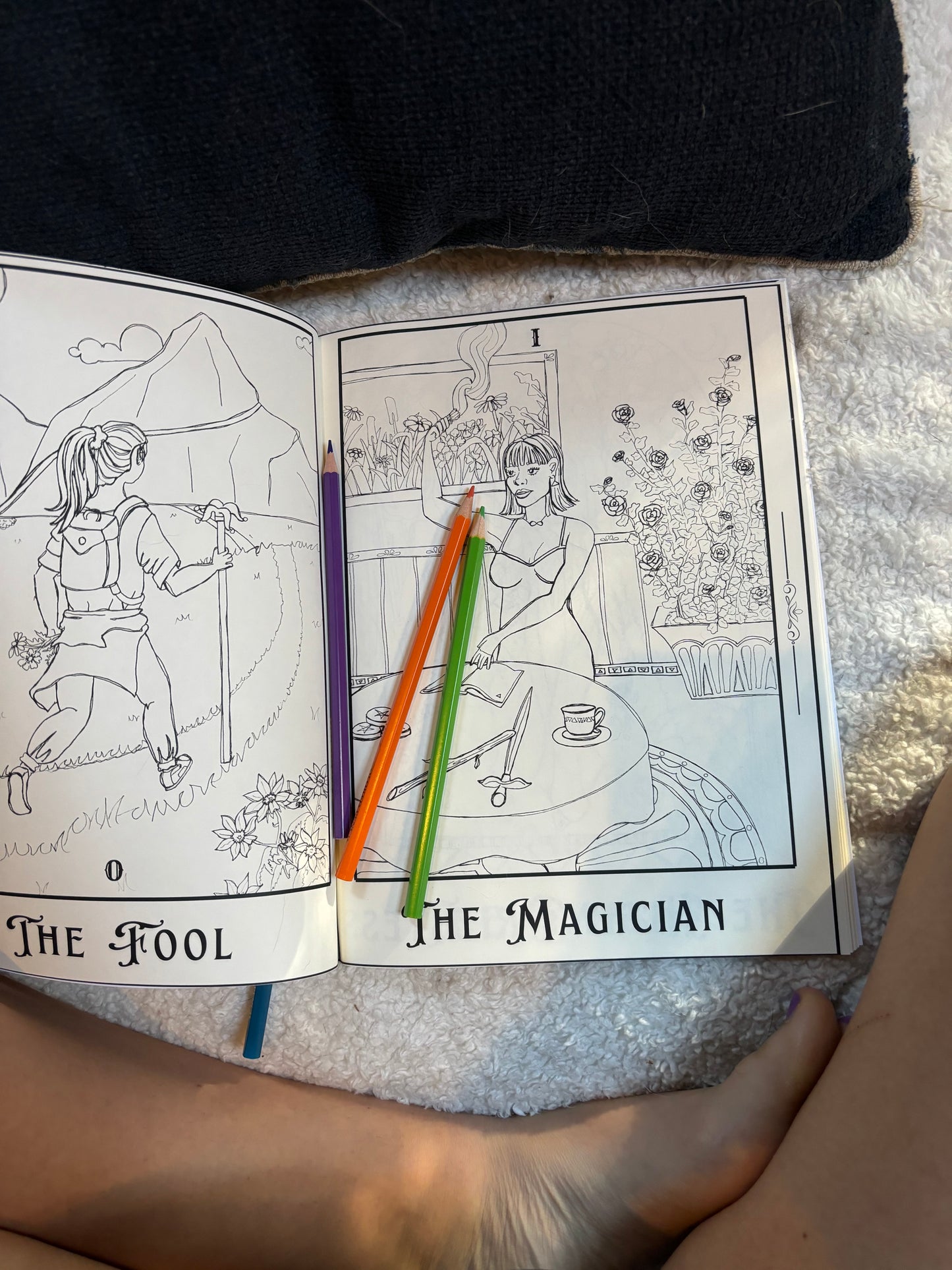 Major Arcana Adult Coloring Book