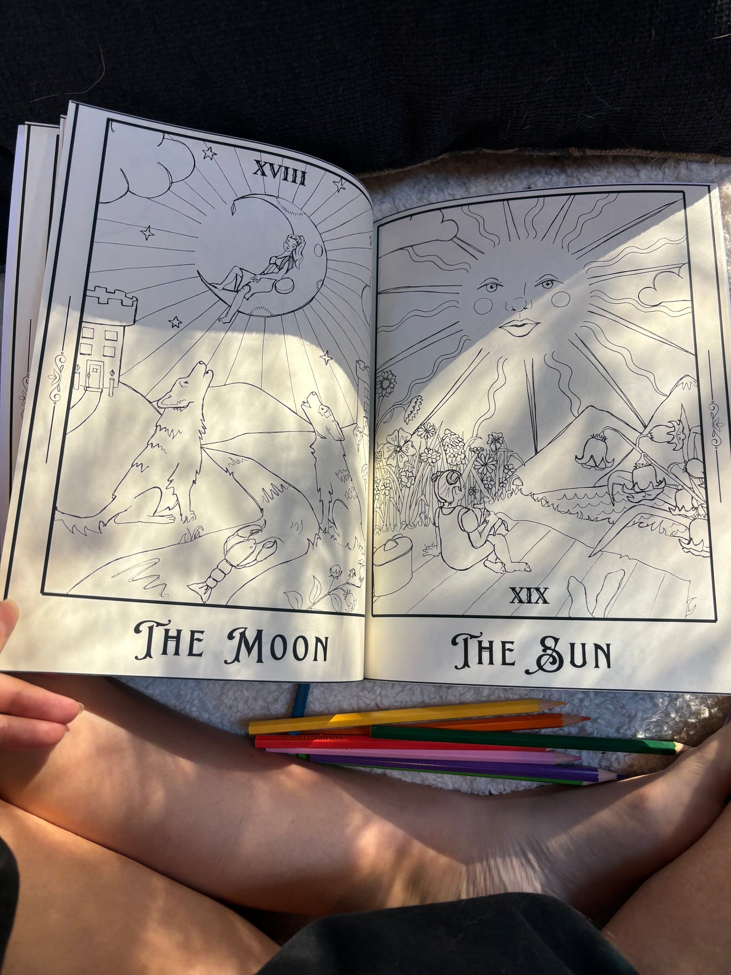 Major Arcana Adult Coloring Book