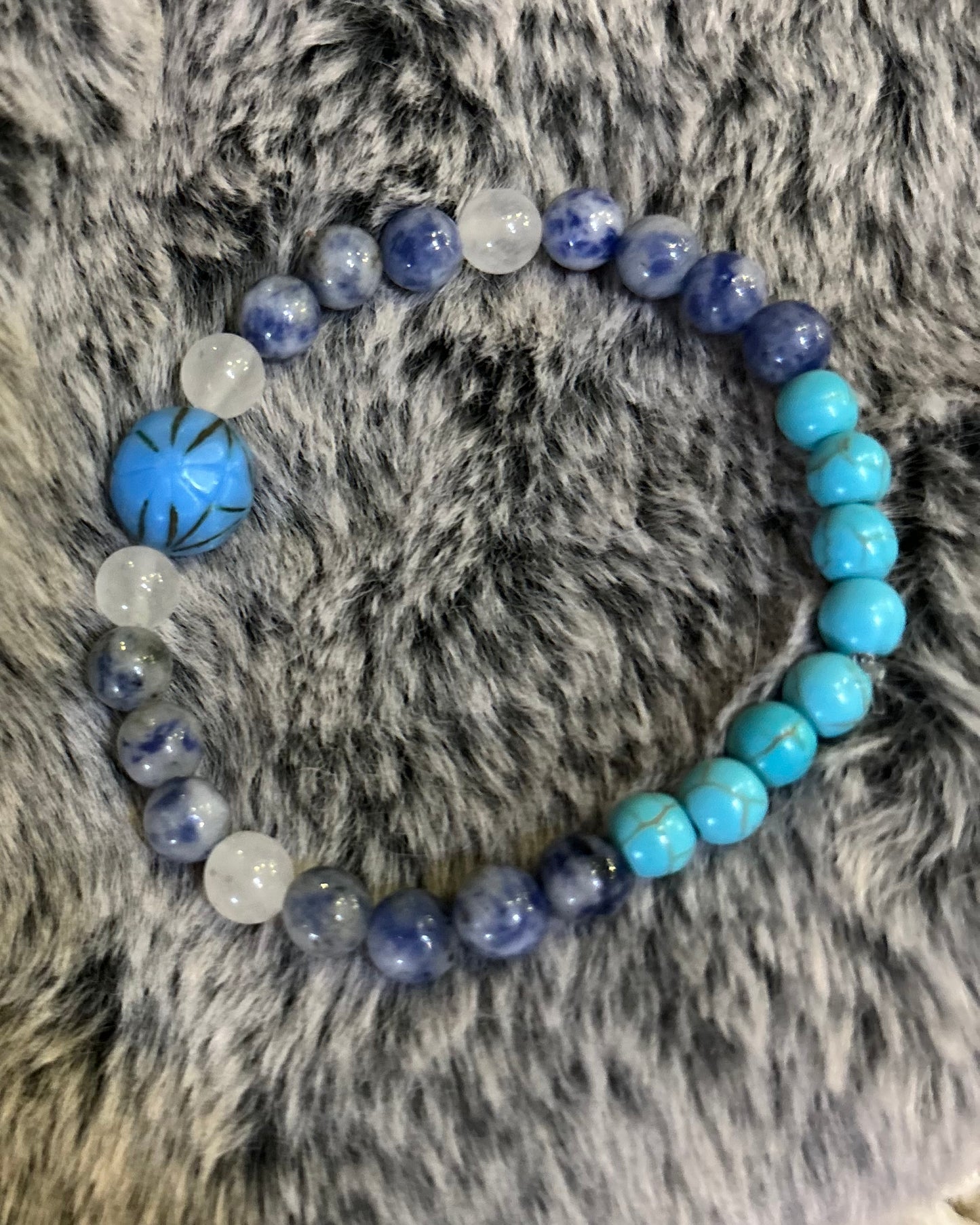 Sky mala bracelet