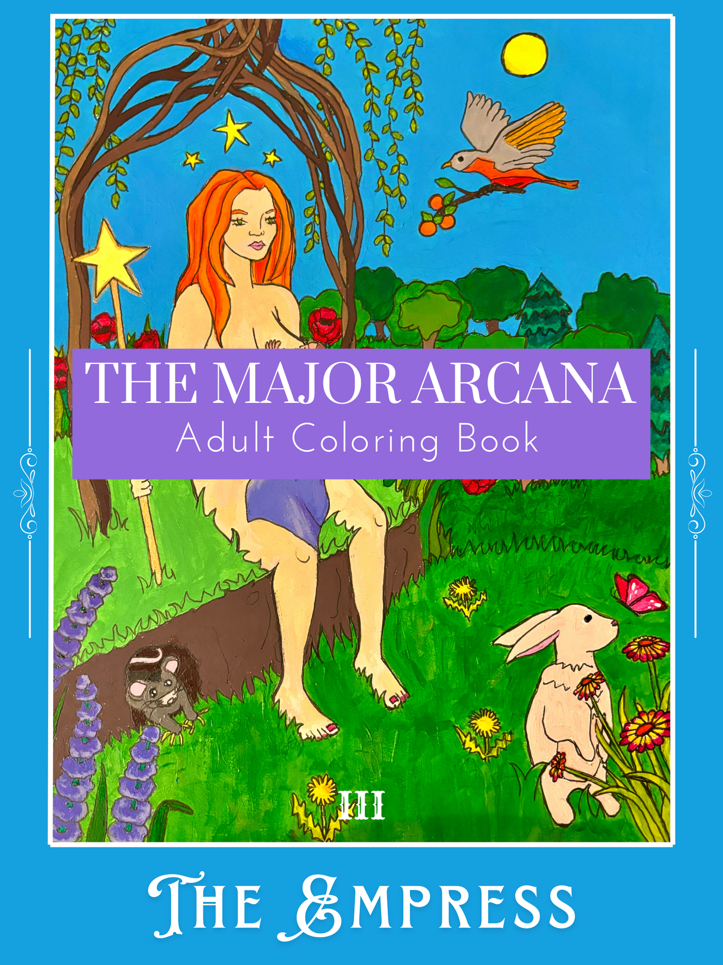 Major Arcana Adult Coloring Book