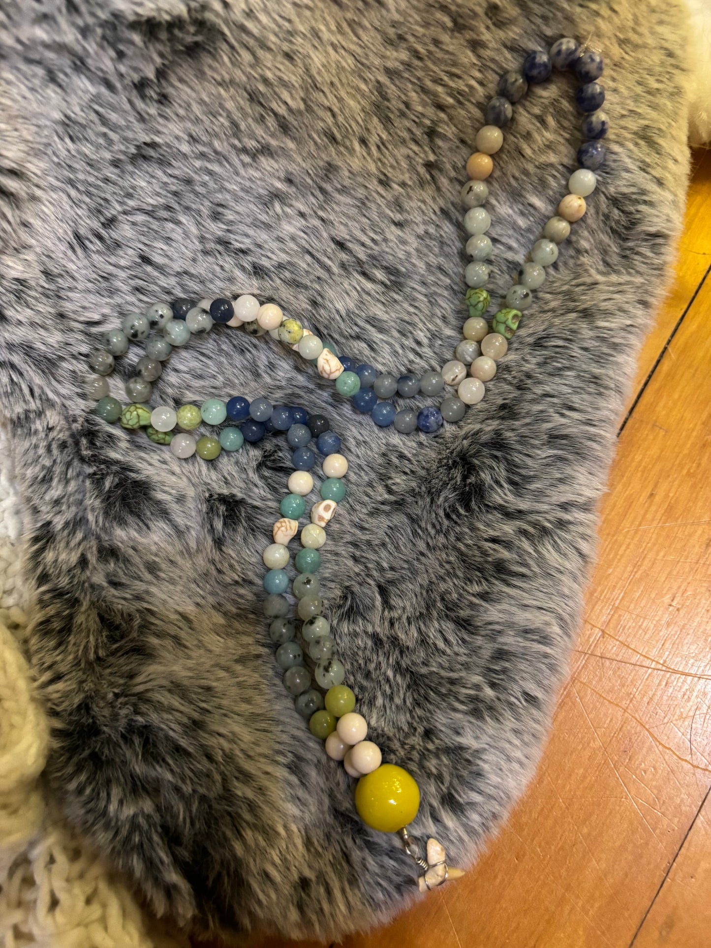 Shark tooth mala